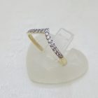 Viktória sárga arany gyűrű