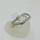 2sávos szív arany gyűrű